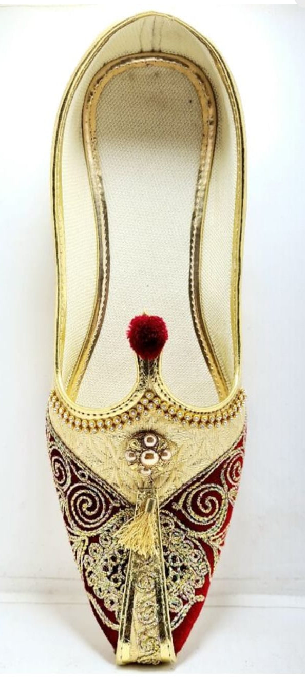 Traditional Fabric Mojari [Buy 24 and Get 40% off]