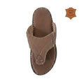 Leather slipper